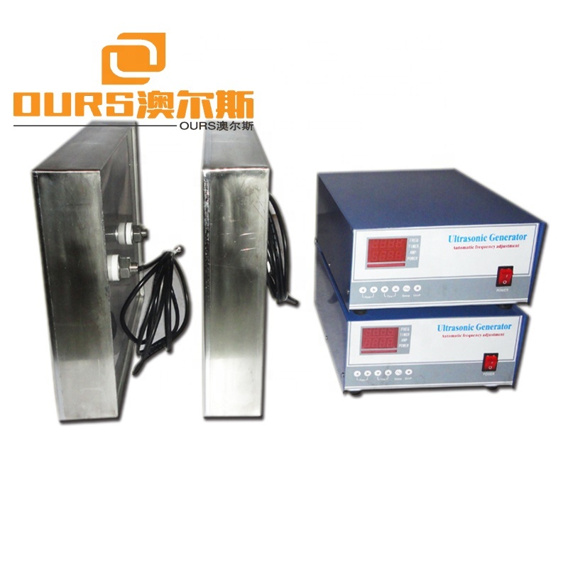 Big Mechanical Industry Ultrasonic  Underwater Piezo Transducer Pack Dual-Frequency 40K/100K Digirtal Generator Control