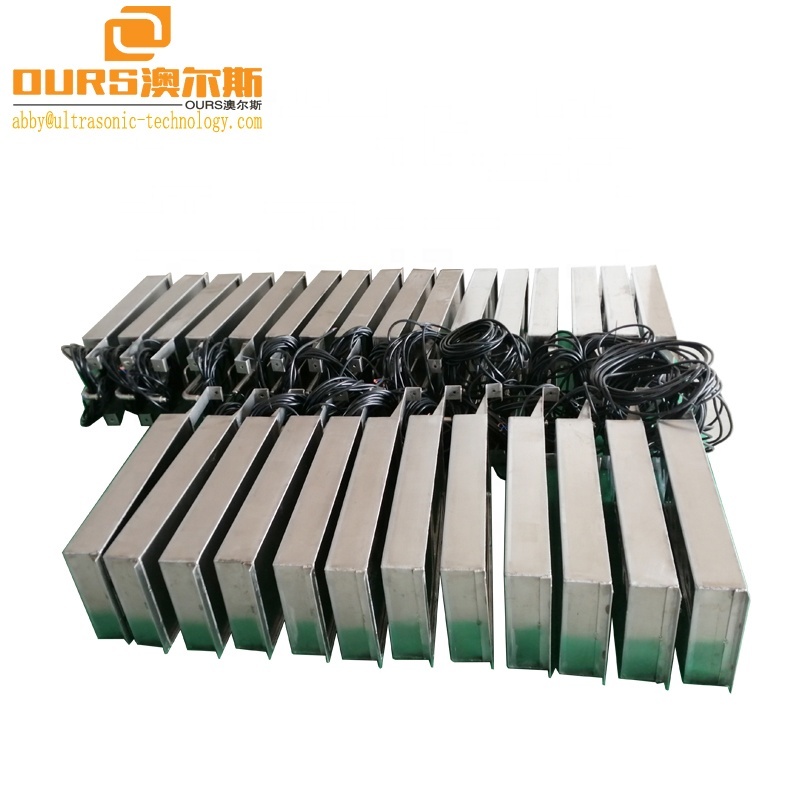 2000W Customized SUS316 Industrial Submersible Ultrasonic Transducers Pack Immersible House Ultrasonic Transducer
