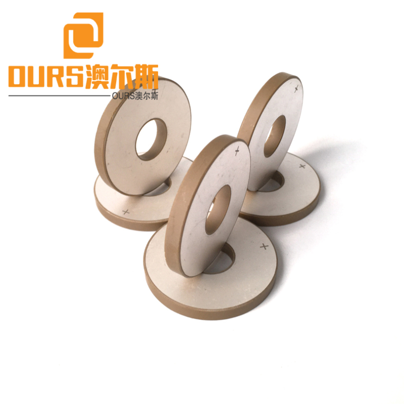 Factory Produced 30X10X5mm Ring Piezoelectric Ceramic Materials For Ceramic Piezo Vibration Sensor