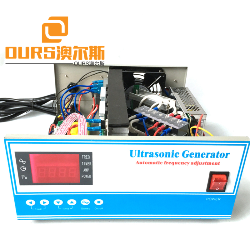 1200W RS485 Type Reliable and Energy saving ultrasonic transducer generator for industrial use