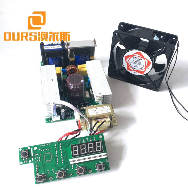 Frequency And Power Adjustable Ultrasonic Generator PCB 20KHZ-40KHZ 600W For Ultrasonic Cleaner Parts