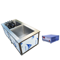 dual tank ultrasonic cleaner 28khz 40khz for Printing, Marine, Medical, Pharmaceutical, Electroplating cleaning machine
