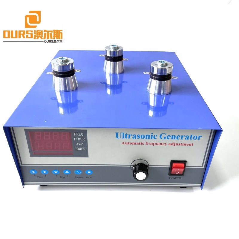 OURS Ultrasonic Factory DIY 20K 25K 28K 33K 40K Ultrasonic Cleaning Accessories  Generator For Electroplating Industry