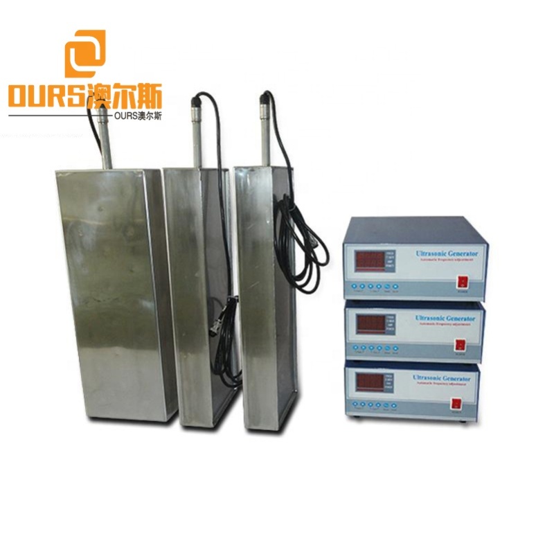 China Supply Frequency 20K-40K Submersible Ultrasonic Waterproof Transducer Box And Power Adjustable Cleaning Generator 5000Watt