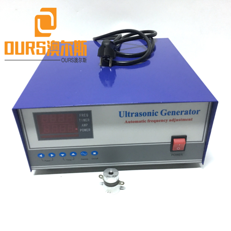 OURS Production77KHZ High Frequency Ultrasonic Washing Generator For Cleaning Plating Products