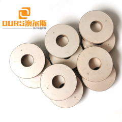 Elemento piezoeléctrico ultrasónico 40k / 38 * 15 * 5 mm Anillos de cerámica piezoeléctricos para limpieza y soldadura ultrasónica