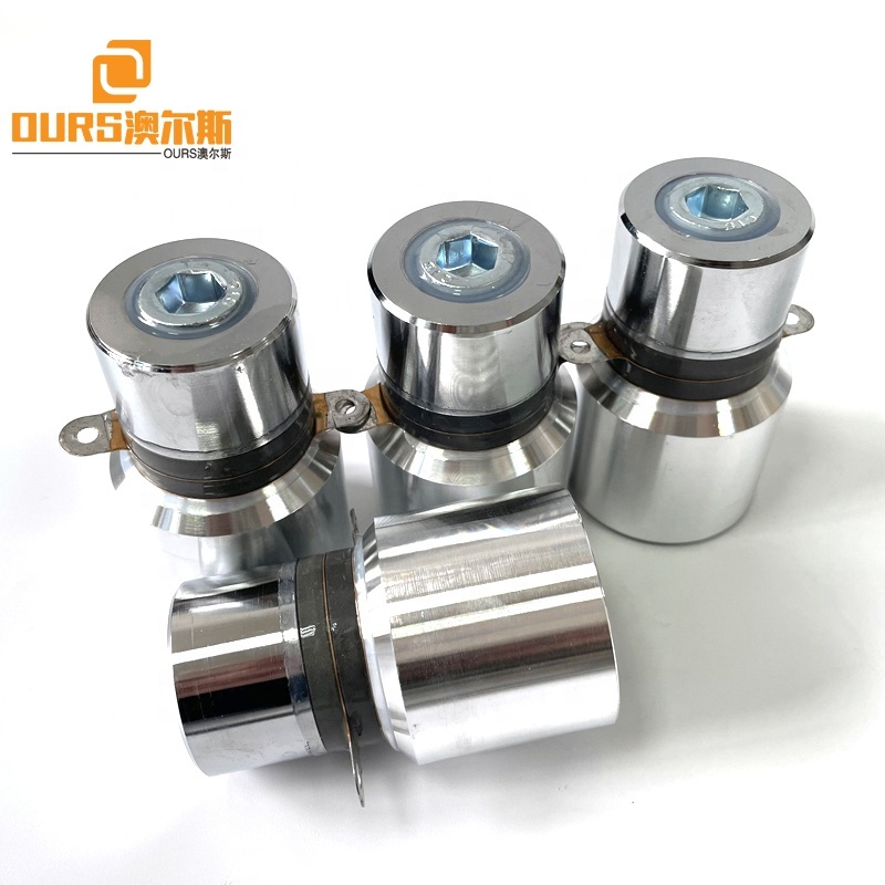 China Plant Supply 28KHZ 50Watt Piezoelectric Ultrasonic Sensor As Industrial Cleaning Filter Machine Tank Vibration Elements