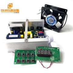 28KHZ 600W Ultrasonic Circuit Board PCB With Temperature Control Display Panel For Ultrasonic Cleaner Washing Mechanical Parts