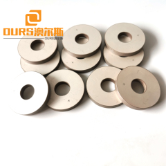 Elemento piezoeléctrico ultrasónico 40k / 38 * 15 * 5 mm Anillos de cerámica piezoeléctricos para limpieza y soldadura ultrasónica