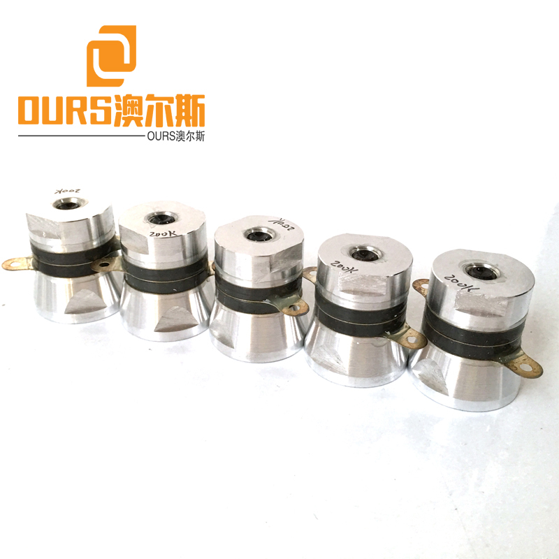 200KHZ High Frequency Stainless Steel Ultrasonic Transducer For Ultrasonic Immersible Pack
