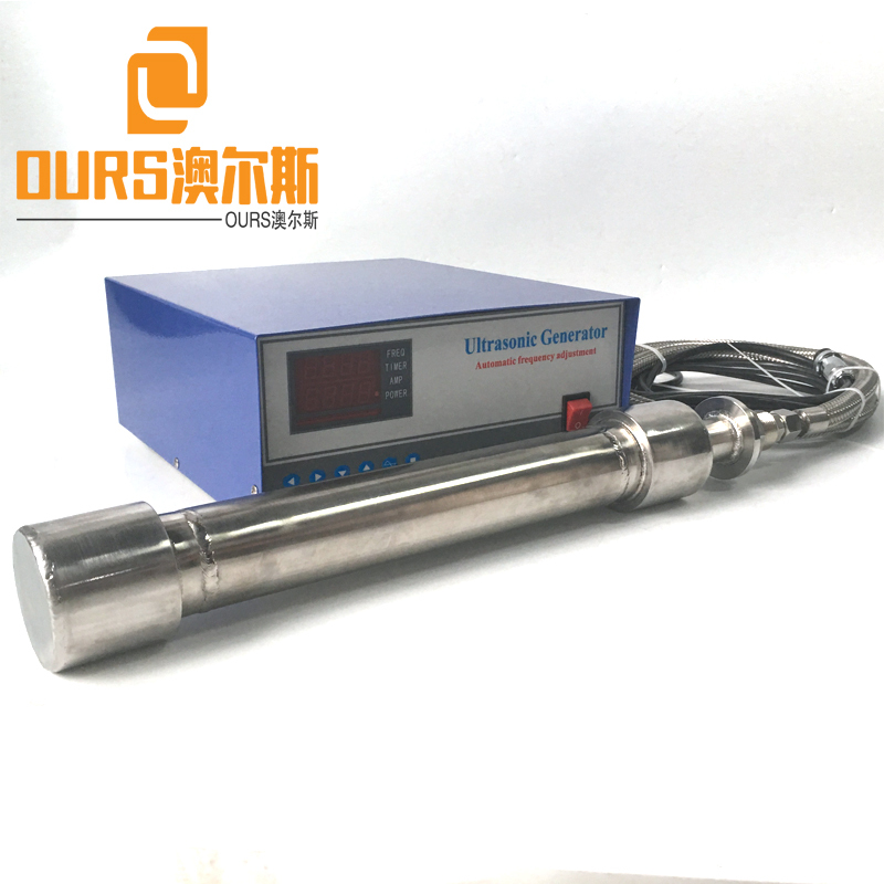 2000W 25KHZ Stainless Steel Tubular Ultrasonic Vibration Rod Shock Stick Cleaner Machine Oil Rust Degreaser