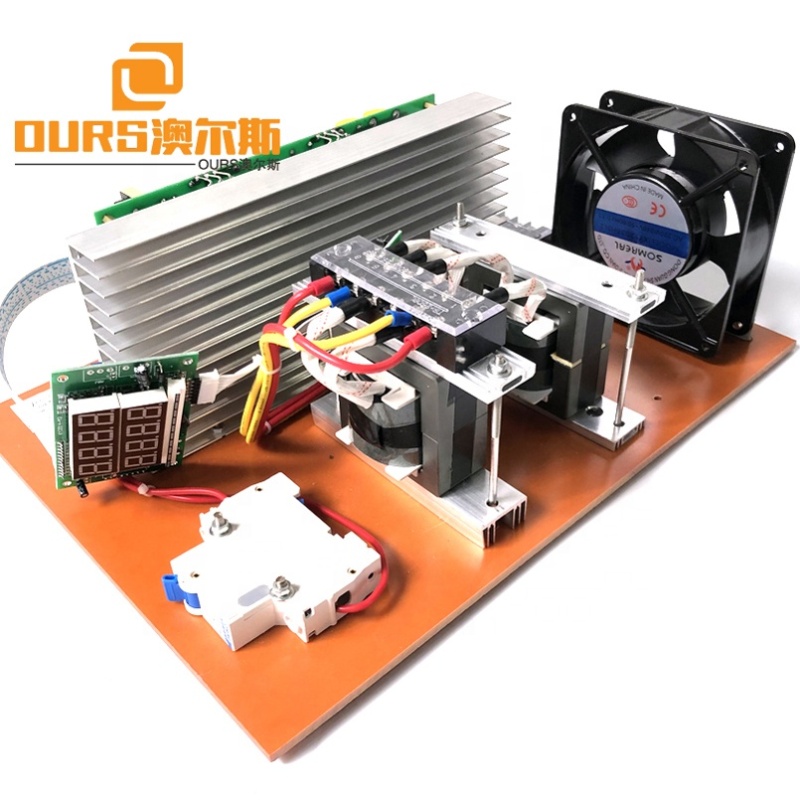 2000W Reliable Digital Driving Ultrasonic Generator Industry Ultrasonic Cleaning Equipment Power Generator Warranty 1 Year