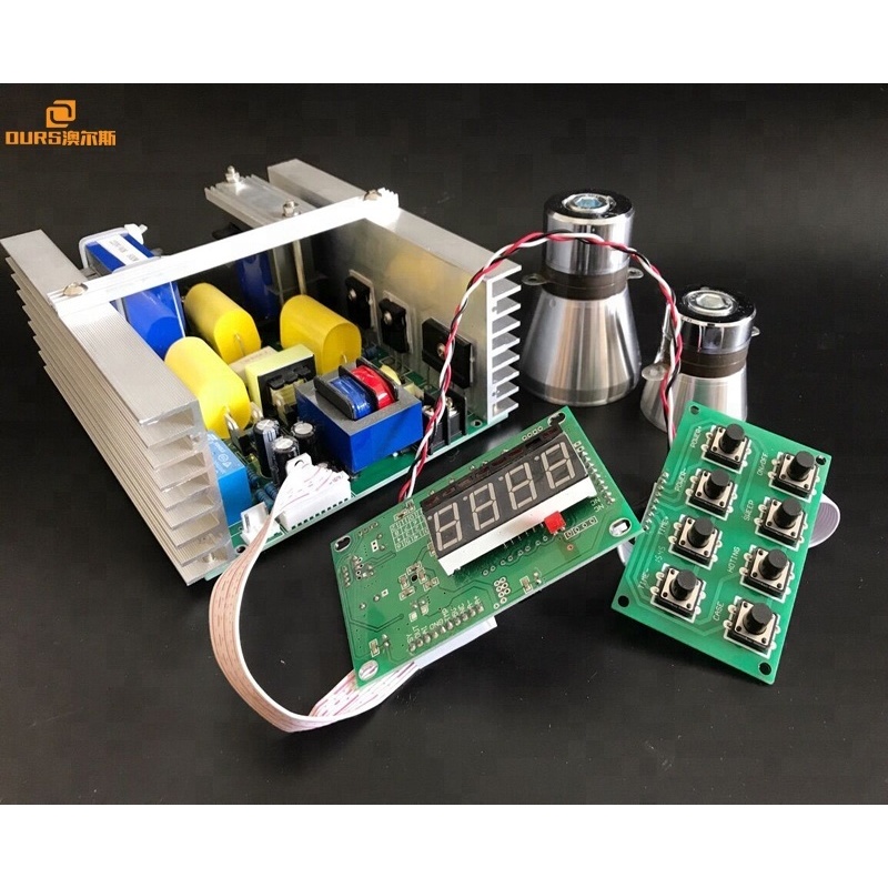 Hot sale Ultrasonic generator PCB Frequency adjustable 25k/28k/33k40k with heating