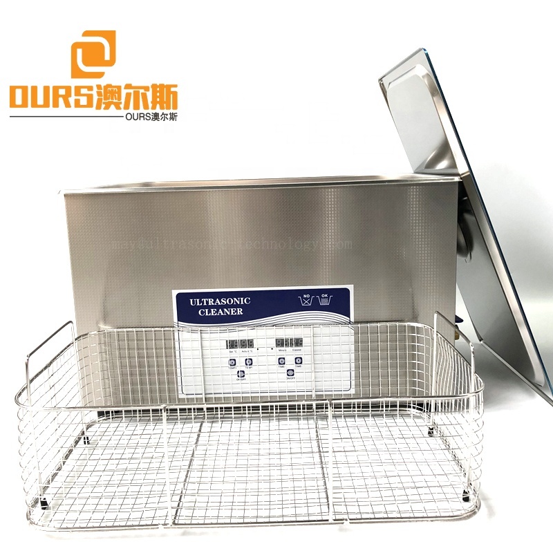 Shock Wave Washing Machine Transducer Ultrasonic Washer 30L High Power Industry Ultrasounc Washing Device 600W With Time Control