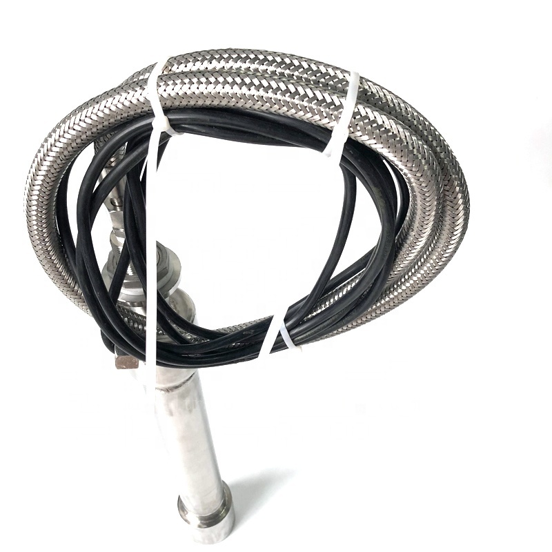 Biodiesel Oils Extraction Ultrasonic Liquid Processor Immersion Ultrasound Tube Reactor 1000W High Intensity With Generator