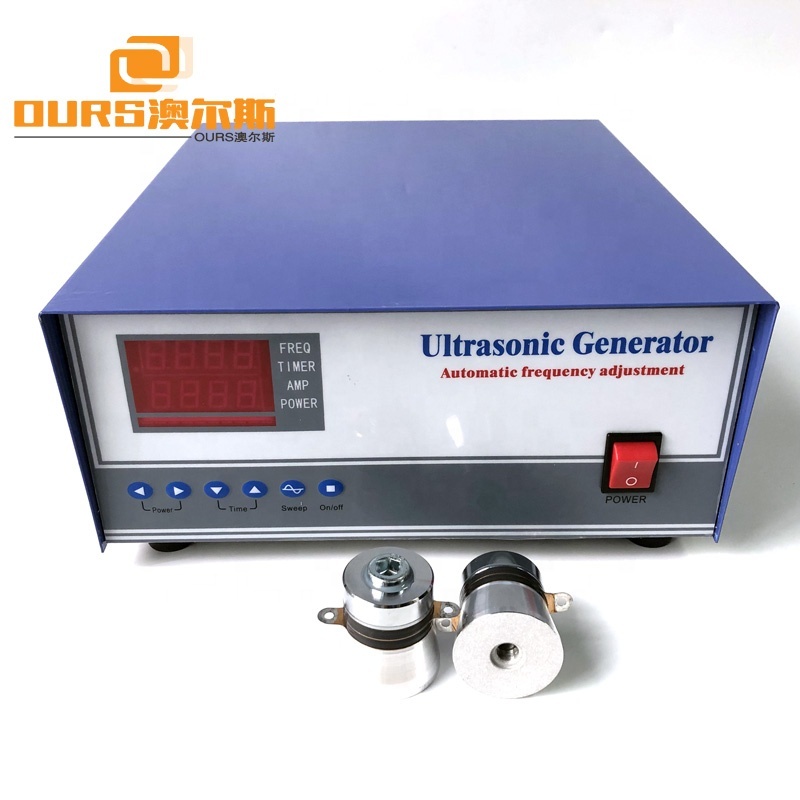 FCC And CE Ultrasonic Frequency Generator Box 600W Ultrasonic Power Generator For Industrial Cleaning