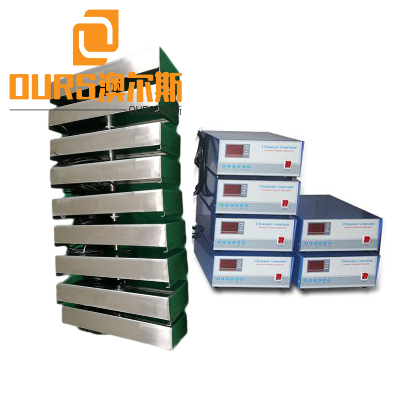 Factory Product 28KHZ 1000W Bottom Type Immersible Ultrasonic Vibration Plate For Ultrasonic Cleaning Oil Rust