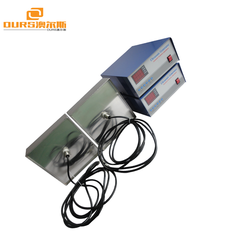 1000W Customized Stainless Steel flat Submersible 28/40khz frequency Ultrasonic Transducer