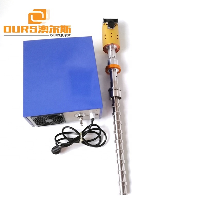 China Manufacturer Supply Ultrasonic Biodiesel Transducer Reactor 2000W Industrial Ultrasonic Homogenizer Sonicator
