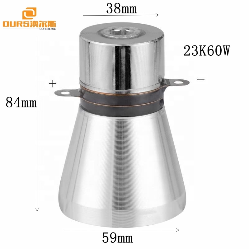 China Supply PZT4 23K 60Watt Ultrasonic Transducer For Ultrasonic Cleaning Machine