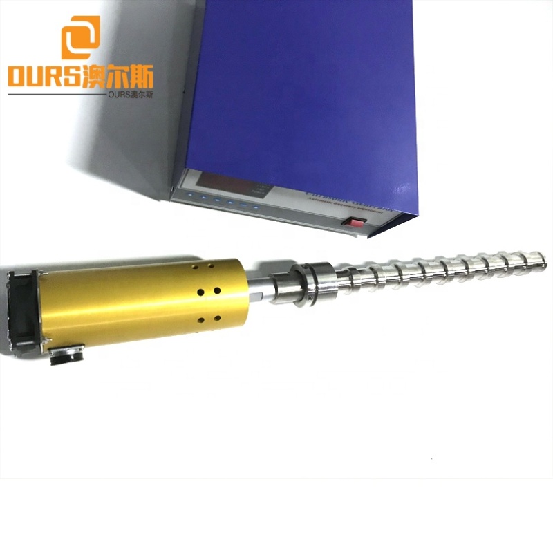 Biodiesel Ultrasonic Processing Equipment Power Adjustable Ultrasonic Reactor Submersible Type 2000W 20K With Cleaning Generator