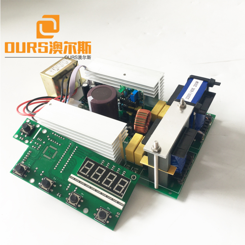 20K-40K Adjustable frequency ultrasound frequency generator circuit with display board