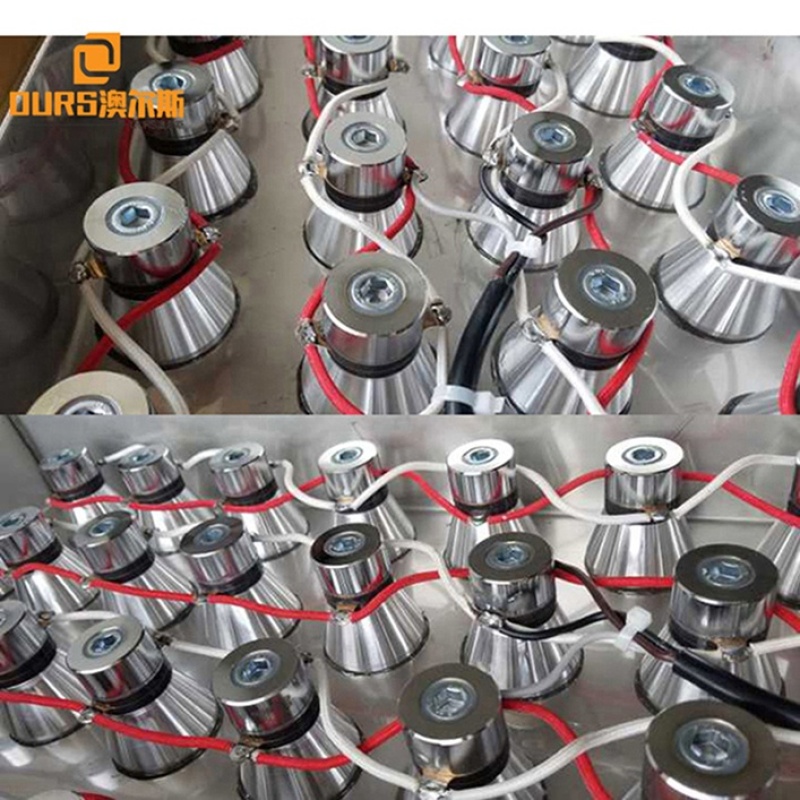130K Strong Frequency Ultrasonic Immersible Transducer/Array Ultrasonic Cleaning Transducer Pack 1000W With Power Supply