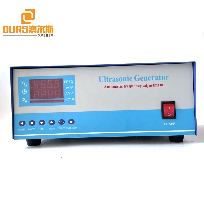 20K-200K Frequency Optional Ultrasonic PCB Generator 300W-3000W Used For Industrial Cleaning Machine