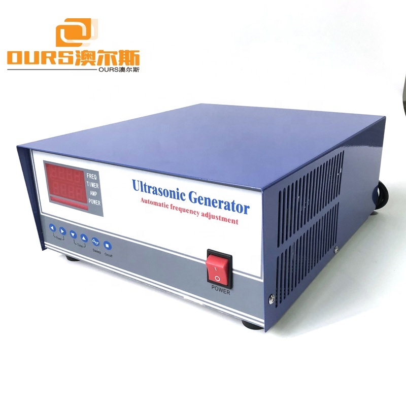 High Power 1500W 28/40KHz Ultrasonic Cleaner Transducer Generator For Industrial Cleaners