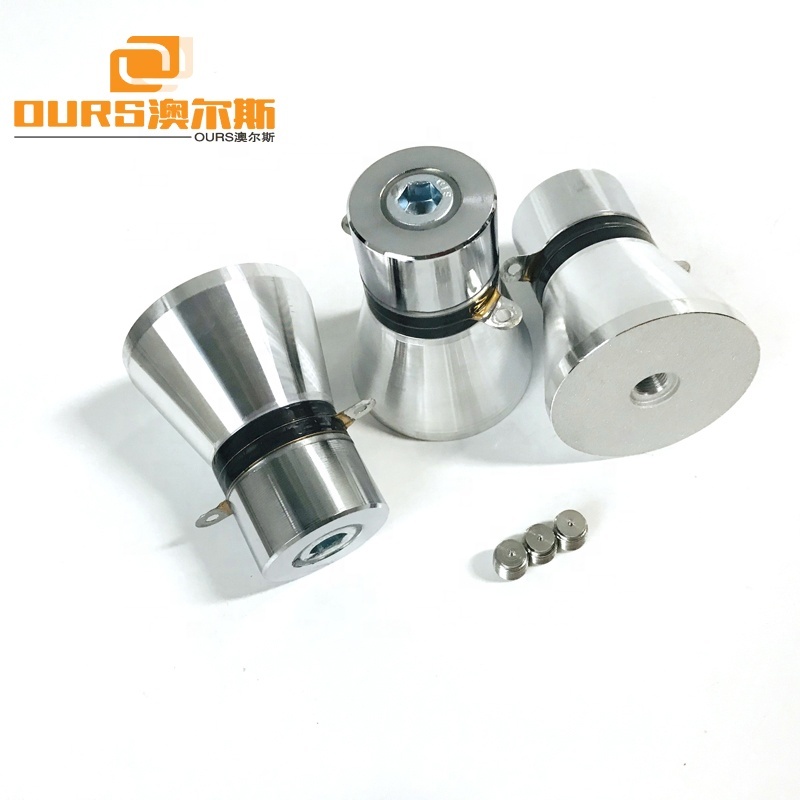 China Made Washing Machine Parts Piezo Transducer Ultrasonic Cleaning Transducer 25KHz 60W