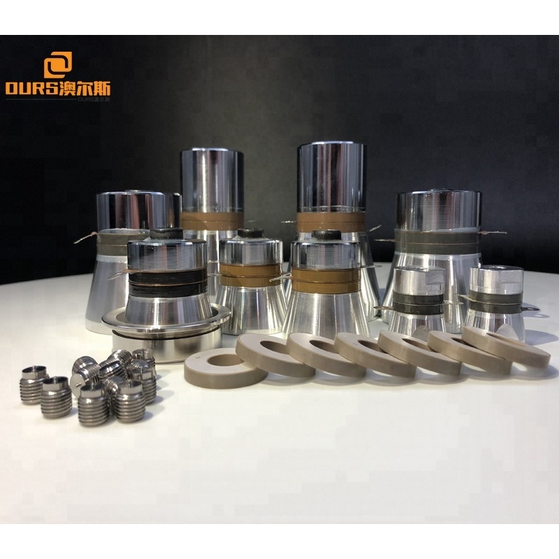 80khz 60w Reliability Aluminium Materials Ultrasonic Piezo Transducer