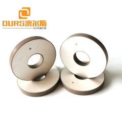 50 * 20 * 6mm cristal piézo ultrasonique / anneaux en céramique ultrasoniques pzt 4 pzt 8 fournisseur de la Chine