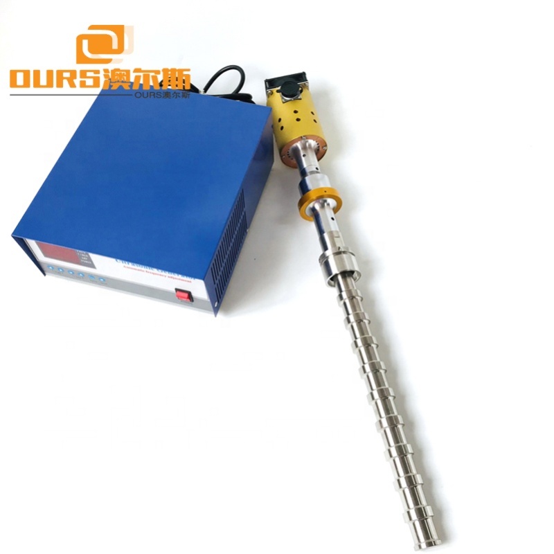 2000W Big Power Industrial Stick Ultrasonic Probe Liquid Reactor For Ultrasonic Mixing System