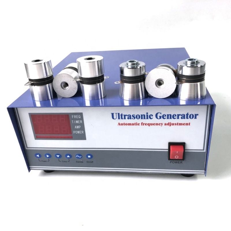 2000W Sweep Ultrasonic Cleaning Generator Frequency Adjustable With Remote Control PLC