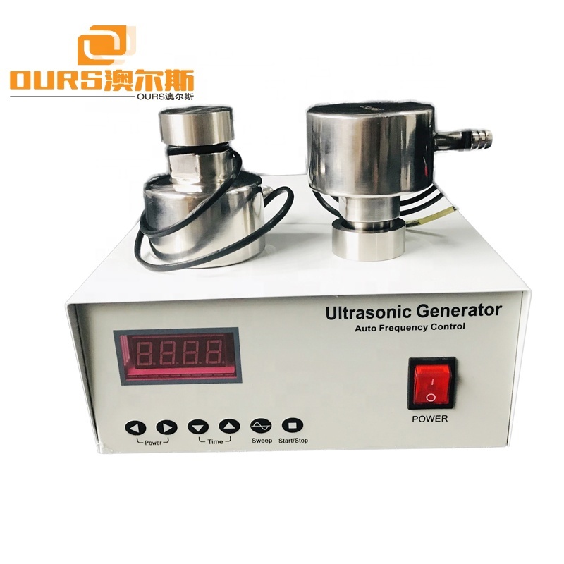 200W High Power Ultrasonic Vibration Transducer Used In Ultrasonic Powder Vibrating Sieve