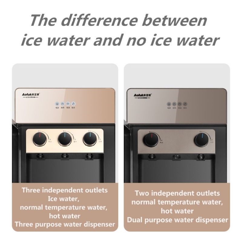 Automatic Freestanding Hot Cold Water Dispensers Three Functions Of Normal Temperature Cold And Hot Water
