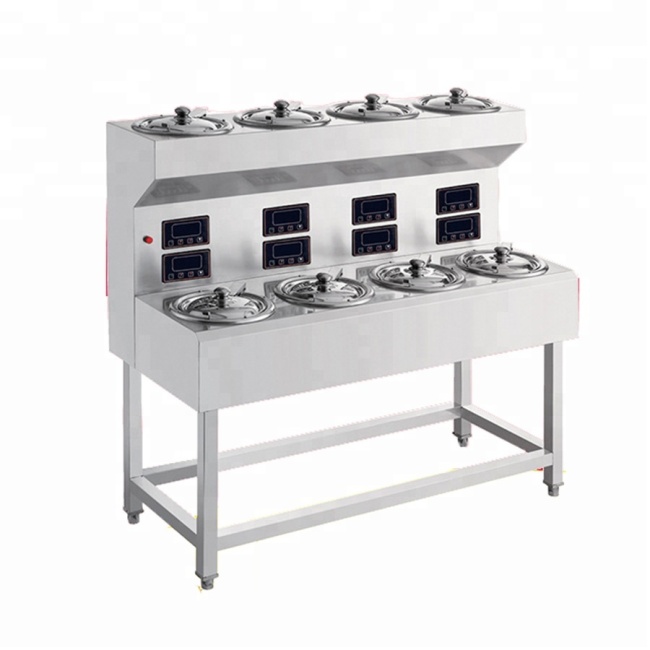 4 /6 / 8/ 9 12 Boilers New Designed Commercial Kitchen Professional Free Standing Stainless Steel Electric Ranges