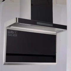 Spot Wholesale Automatic Hot Cleaning Range Hoods 7-shaped Cooker Hoods With Large Suction And Double Suction At The Top Side