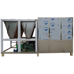 Высокопроизводительный промышленный производитель упаковки для льда формует машину для производства блоков льда с воздушным охлаждением для рыбы / морепродуктов / мяса
