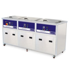 3 Tanks Industrial Ultrasonic Cleaner For Automatic Industrial and Medical Application