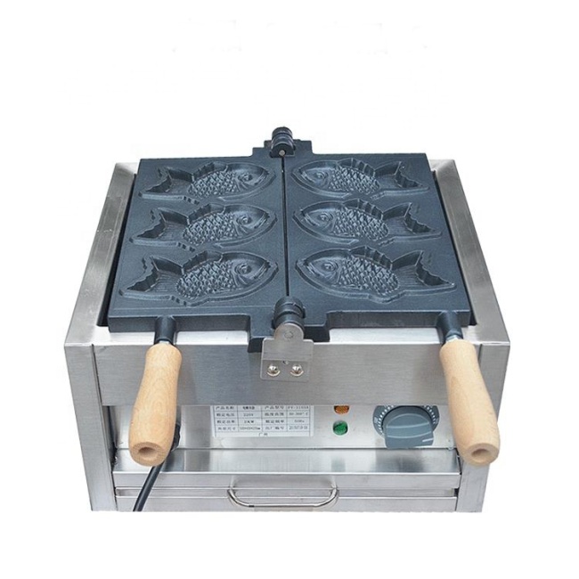 Waffle Iron Electric Fish Shape Waffle Baker Fish Cake Maker IS-FY-1103A Hot Sales
