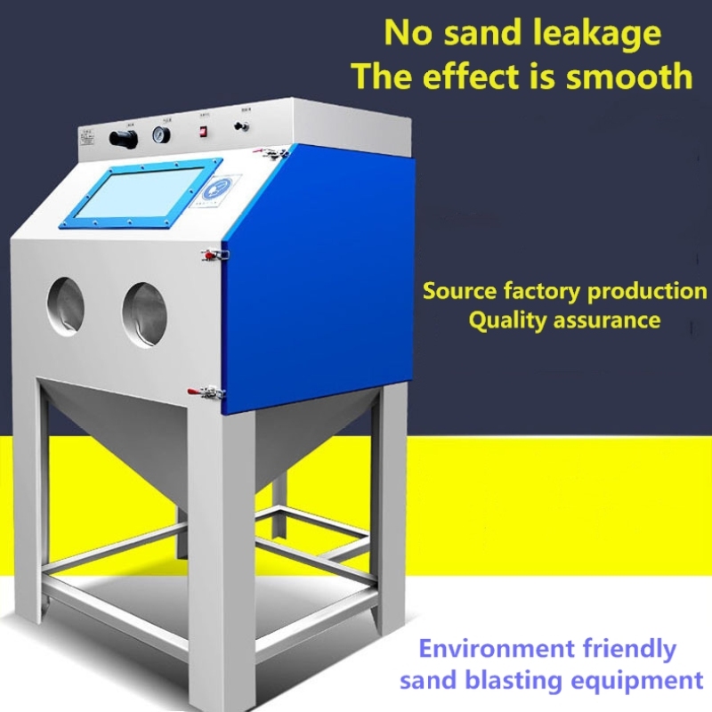 9060 Manual Dry Sandblasting Machine Acrylic Plastic Hardware Surface Sandblasting Processor Polishing Renovation Equipment