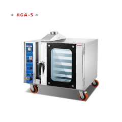 HGA-5 Stainless Steel 5 layer Trays GAS Bread Oven Hot Air convection Oven