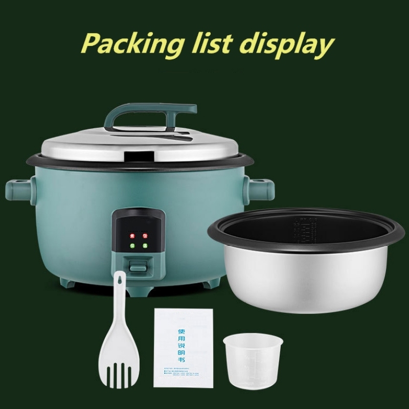 8L 10L 45L Commercial Guangdong Electric Rice Cooker 6-70 People Hotel Super Large Capacity Rice Cookers Electric