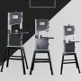 10'' Band Saw Wood Multi-function Joinery Board Cutting Machine Flower Saw Bone Cutting Small Metal Curve Sawing Machine