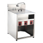 Electric Fryer French Fries Kitchen Equipment Of Commercial Vertical 6-hole Noodle Cooker Oden