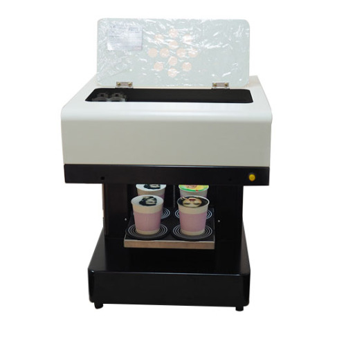 Fast 20*20cm print area 4 cups / time Let's Edible Cake Selfie Latte Art Printing Coffee Printer Machine