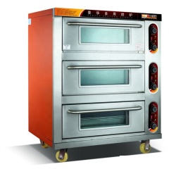 3 Layer Commercial Electric Bread Pizza Oven Cake Egg Tarts Ovens