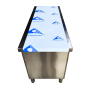 1m 1.5m 2m 201 304 Stainless Steel Kitchen Work Table Cabinet Base Cabinet Drawer / Sliding Doors