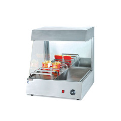 YVF-8 Vertical Type French Fries Chip Warmer Chips Worker Holding Cabinet Fast Food Equipment Showcase